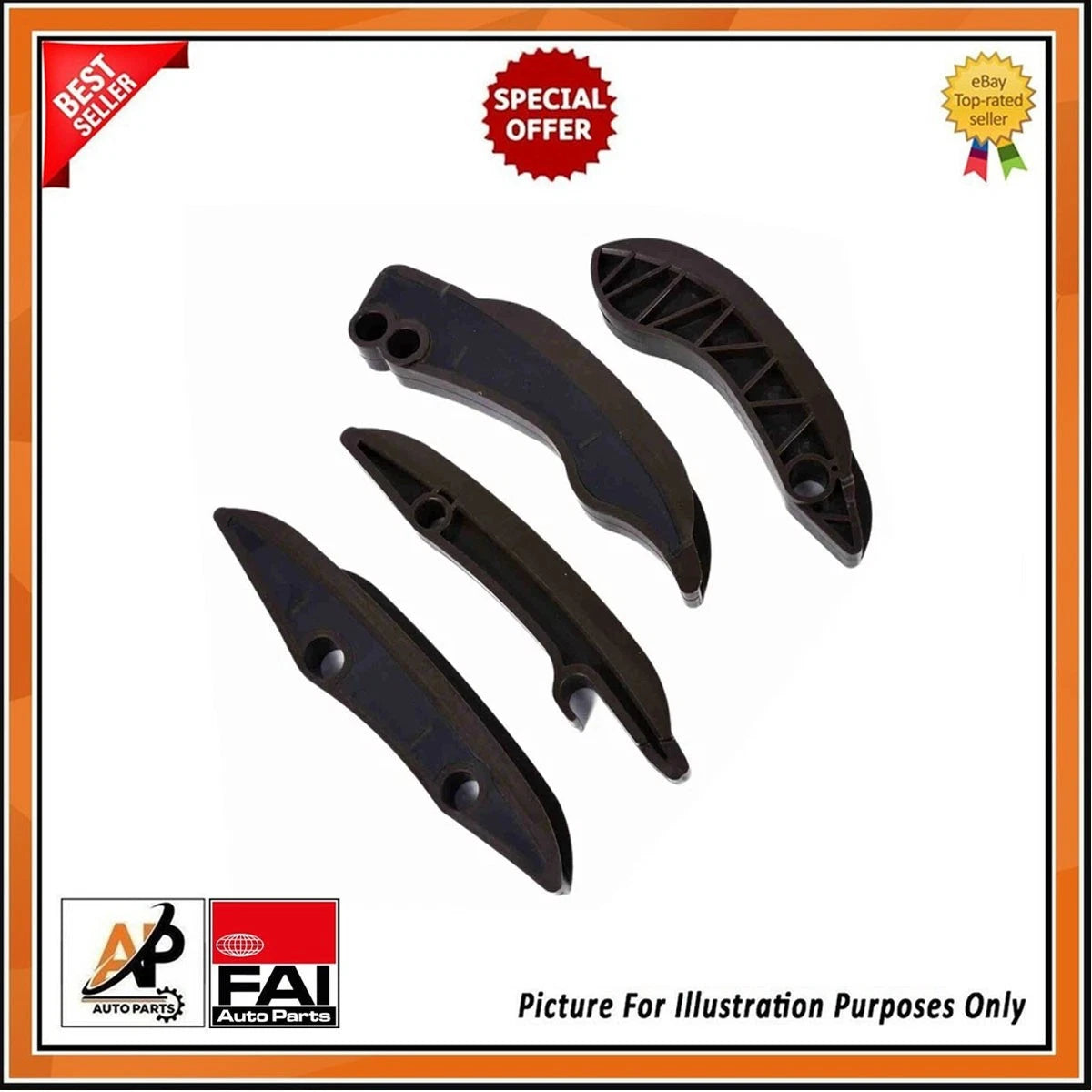 Engine Timing Chain Kit OEM Quality for BMW 2.0D N47 (2007–2012)