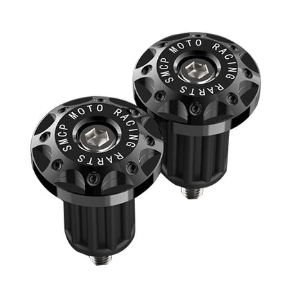 7/8" Motorcycle Dirt Bike Handlebar Grip End Cap Plug Slider - Black