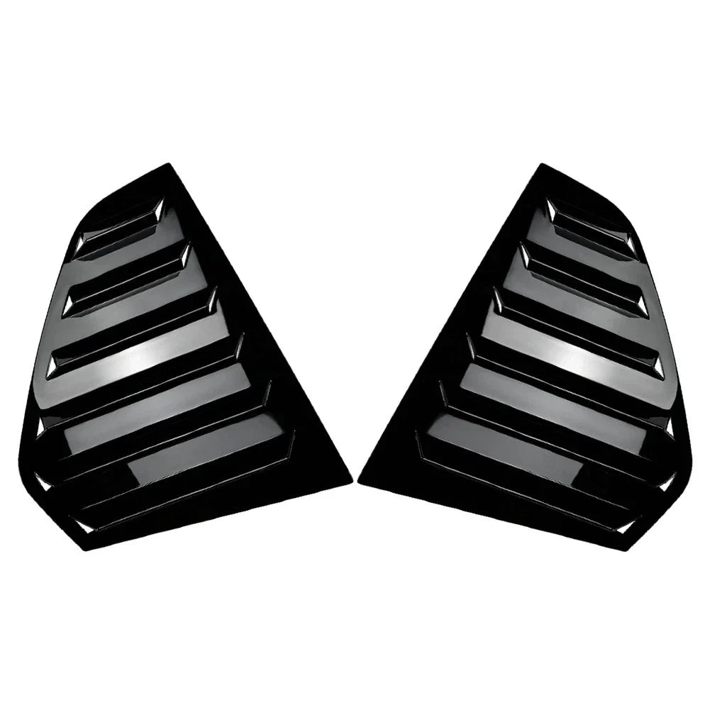 Rear Window Side Vent Shutter Louver Cover Trim for VW Golf 8 (2020-2022)