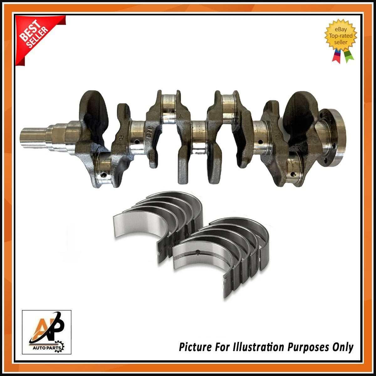 Crankshaft Assembly with Bearings Replacement for Fiat Doblo 1.5 BlueHDI (2016–2020)