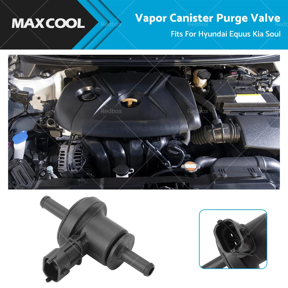 Vapor Canister Purge Solenoid Valve for Hyundai Equus, Accent, Kia Rio (2011-2015)