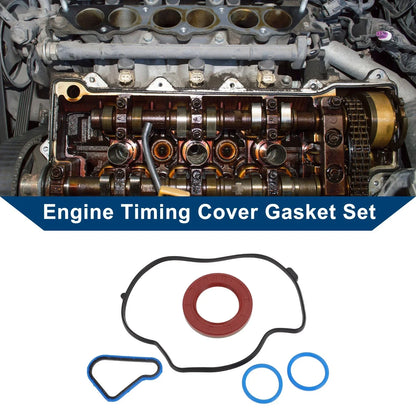 Engine Timing Cover Gasket Set for Dodge Durango 3.7L 4.7L (2003-2009)