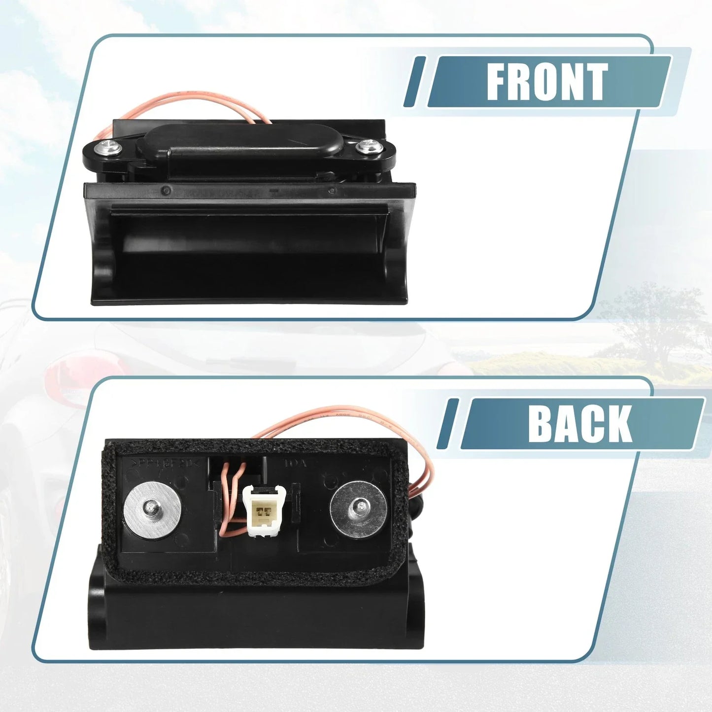 Trunk Tailgate Handle Release Switch for Honda CR-V (2012-2016) Black