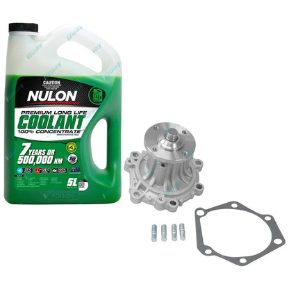 Water Pump + Coolant for Toyota Hilux 4Runner LN130 4cyl 3L 2.8L Diesel 90~96