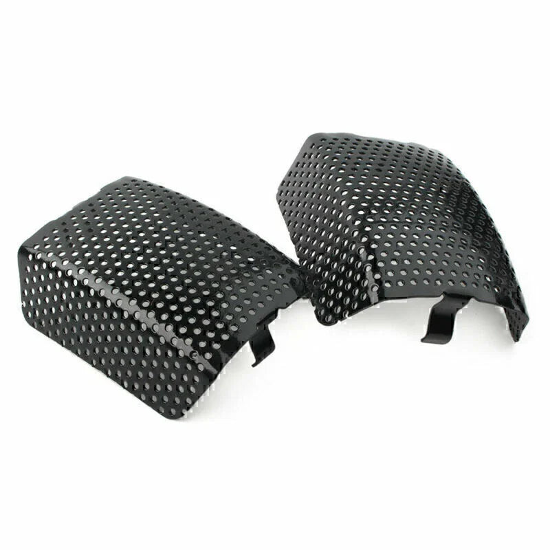 Black Steel Front Caliper Screen Inserts for Harley V-Rod (2008-2019)