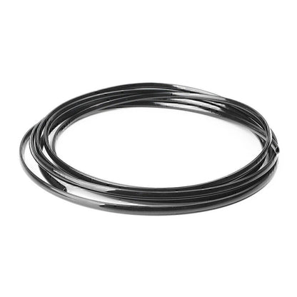 4M Car Door Edge Moulding Trim Guard Cover Crash Protector Black