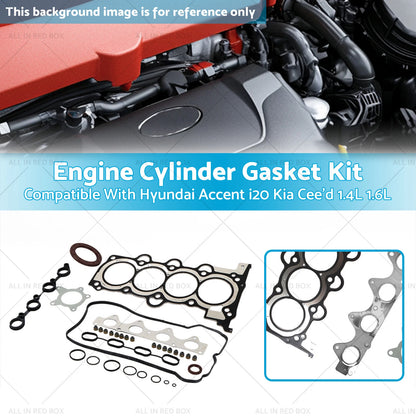 Engine Cylinder Gasket Kit for Hyundai Accent, i20, Kia Cee'd (2006-2019)