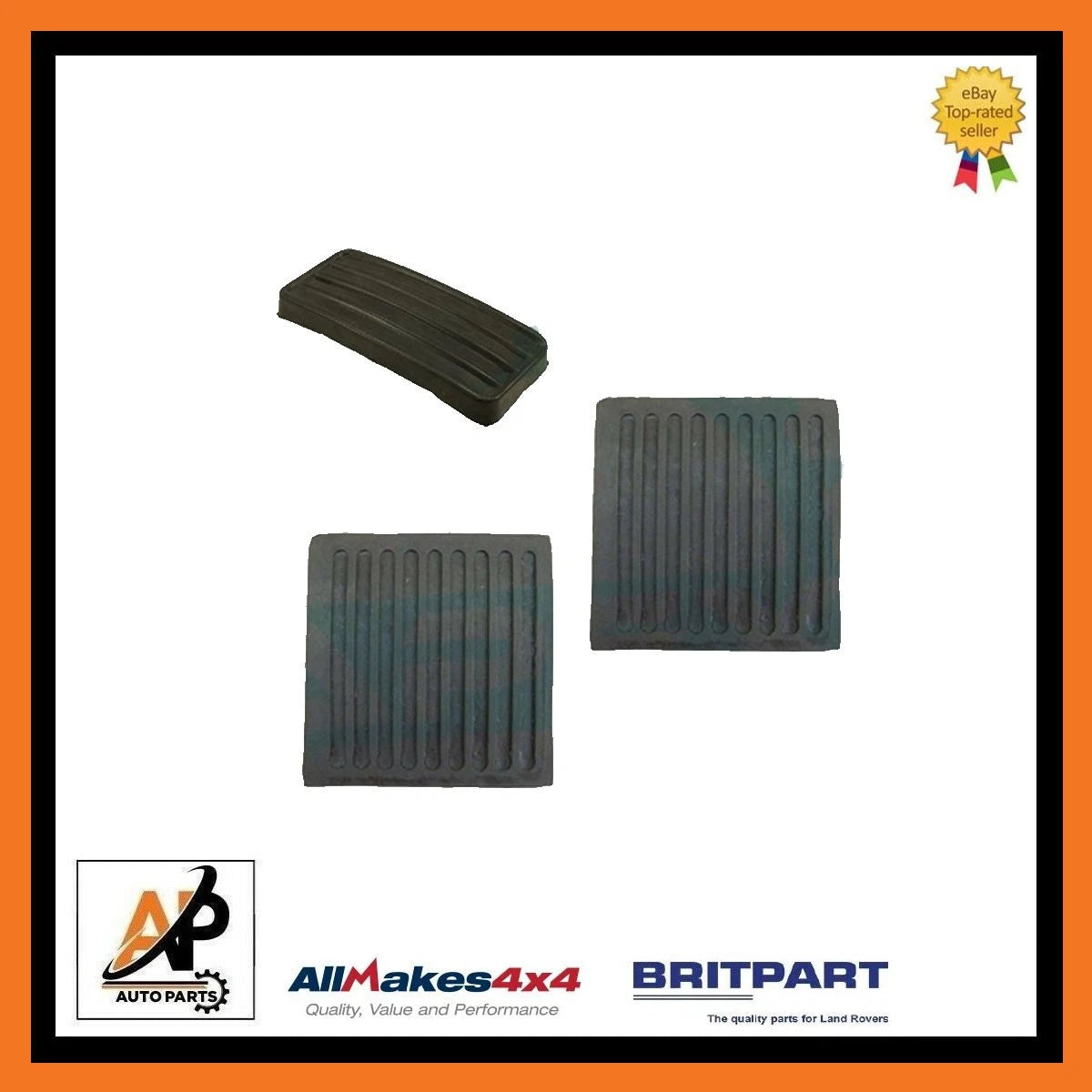 Clutch and Accelerator Pedal Set Replacement for Land Rover Defender (1983–1998)