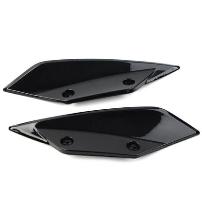 Black Front Fender Side Panel Cover for BMW S1000RR (2009-2014)
