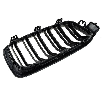2 x Carbon Fiber Front Kidney Grilles for BMW 3 Series F30 F31 (2012-2018)
