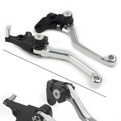 CNC Silver Pivot Clutch Brake Levers for Suzuki DRZ400S/SM/E (2000-2022)