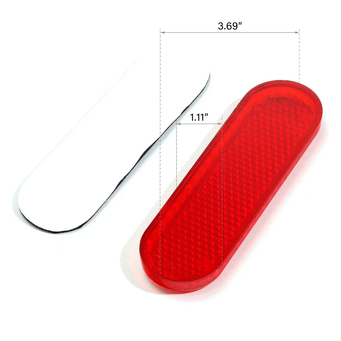 Rear Fender Red Reflectors for Harley Softail Slim FLSL Street Bob (2018-2024)