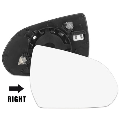 Heated Passenger Side RH Mirror Glass w/ Backing for Hyundai Elantra (2015-2018)