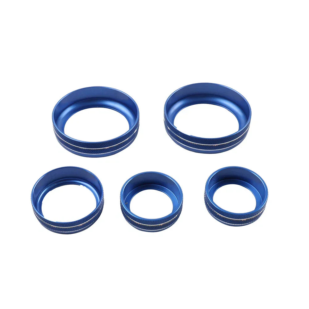 AC Headlight Switch Knob Ring for Ford Maverick (2022-2023) Blue