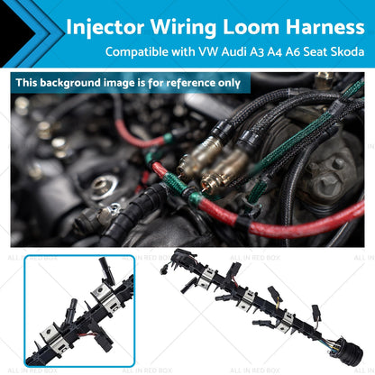 Injector Wiring Loom Harness for VW Audi A3 A4 A6 Seat Skoda (2003-2010)