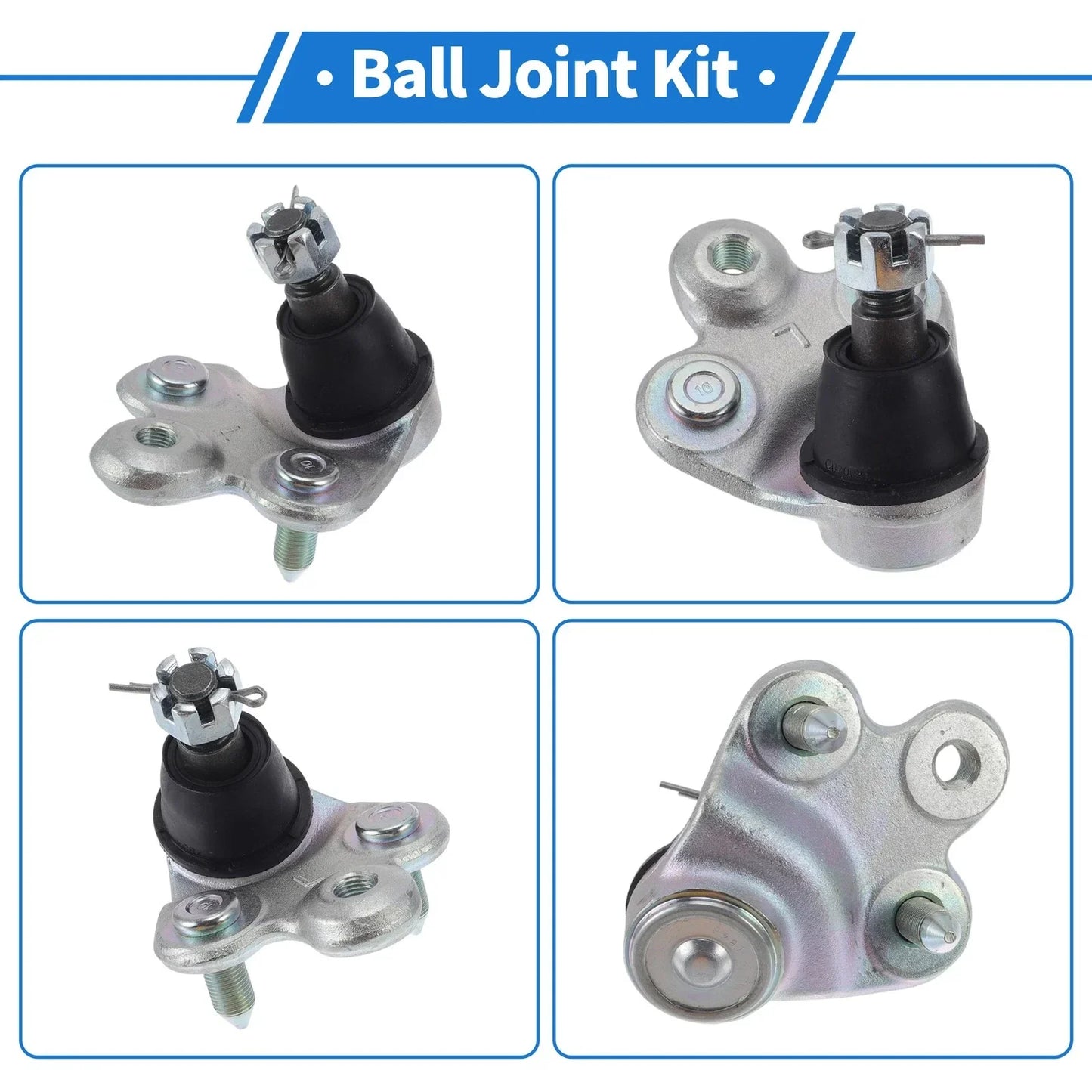 2 x Front Lower Ball Joints for Honda Civic (2006-2011)