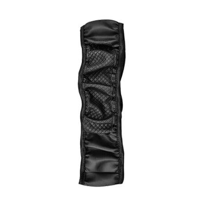15"/37-38CM PU Leather Steering Wheel Cover for Car - Black (2015-2023)