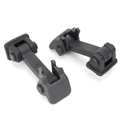 Hood Latch Lock Catch for Jeep Wrangler JK (2007-2017) Black ABS