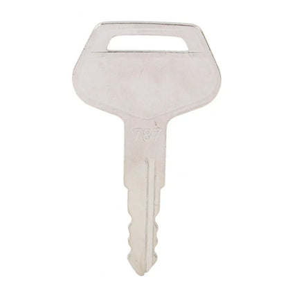 10 x Ignition Keys Metal for Komatsu Excavator Dozer Loader