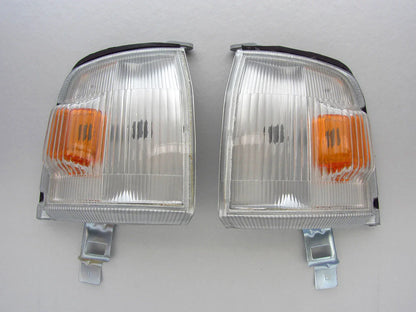 Clear Corner Lights for Isuzu TF TFR Holden Rodeo Vauxhall Brava (1995-1996)