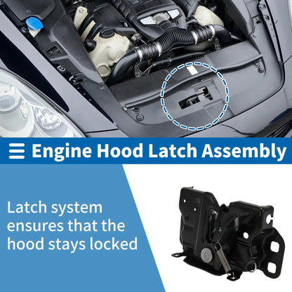 Hood Latch Assembly for Chrysler 200 (2011-2014) - 1 x Durable Replacement
