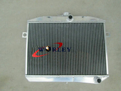 Aluminum Radiator + Fan for Volvo Amazon P1800 B18 B20 (1959-1970)