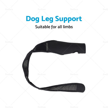 Dog Knee Support Brace Hock Protector Compression Wrap for Rear Leg S/M/L/XL