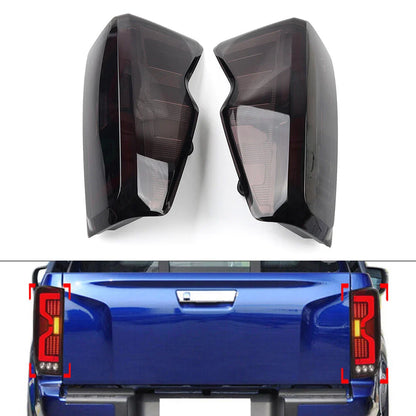LED Tail Light Sequential Turn Signal Lamps for Isuzu D-MAX (2021-2022)
