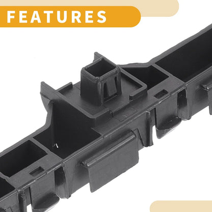 RH Side Rear Bumper Support Bracket for Honda HR-V (2016-2018) 1 x Black ABS