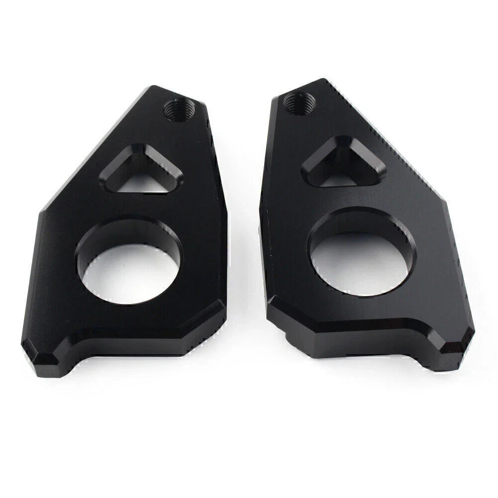 Motorcycle Axle Spindle Chain Adjuster Blocks for Yamaha YZF FZ8 FZ1 TMAX (2010-2017)