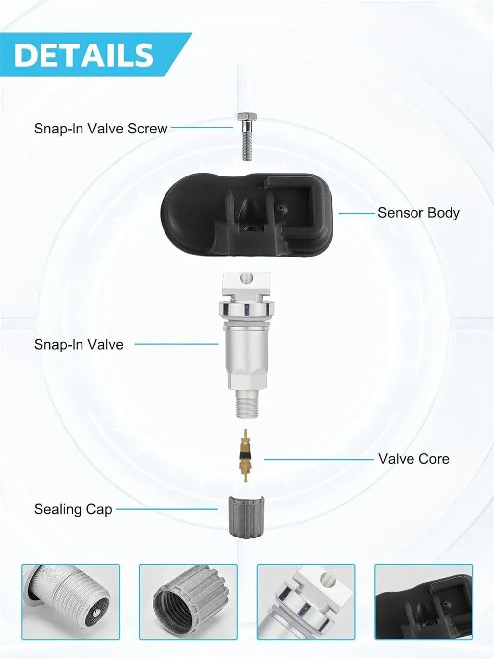 TPMS Tire Pressure Sensor for Mazda CX-5 (2013-2021)