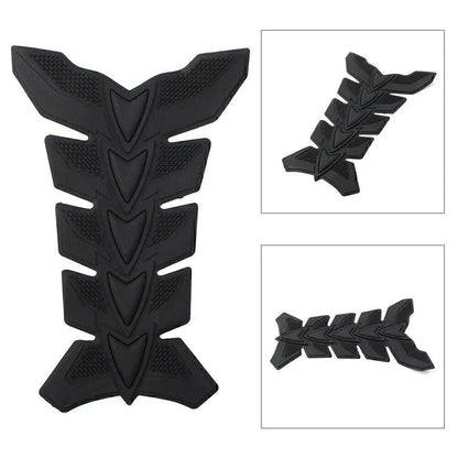3D Fish Bone Decal Sticker Protector for Universal Motorcycle Gas Fuel Oil Tank