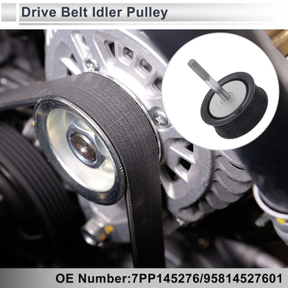 Drive Belt Idler Pulley for Porsche Cayenne (2008-2010) 1 x Pcs