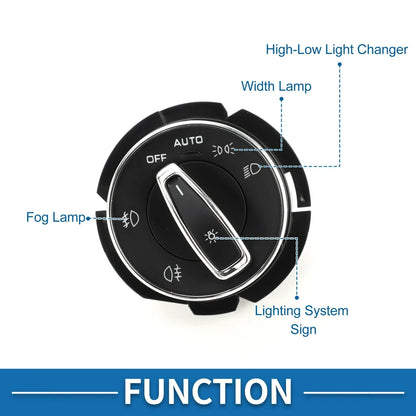 Headlight Switch for Porsche Cayenne, Macan (2011-2016)