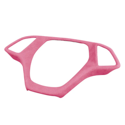 Suede Steering Wheel Cover for Chevrolet Corvette C7 (2014-2019) Pink
