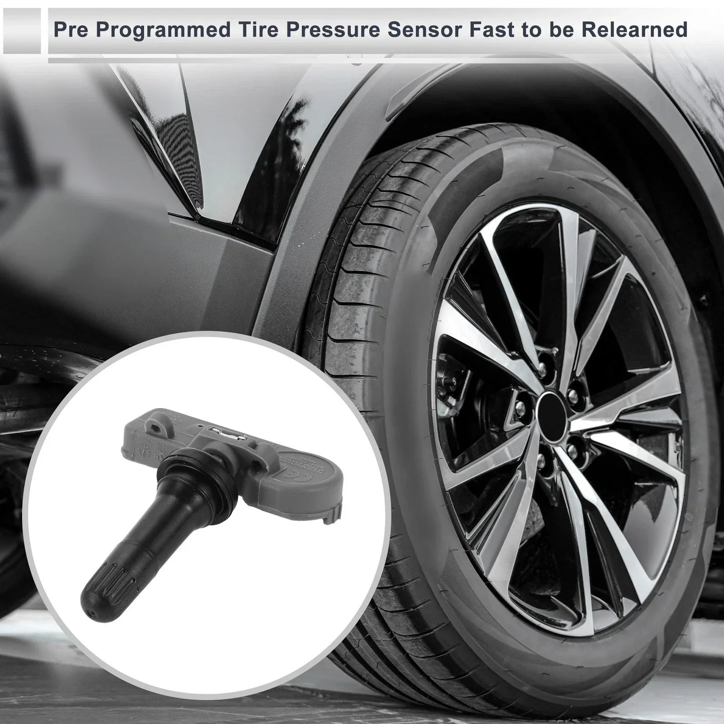 Tire Pressure Sensor 433Mhz for Dodge Charger (2011-2014) 1 x Unit