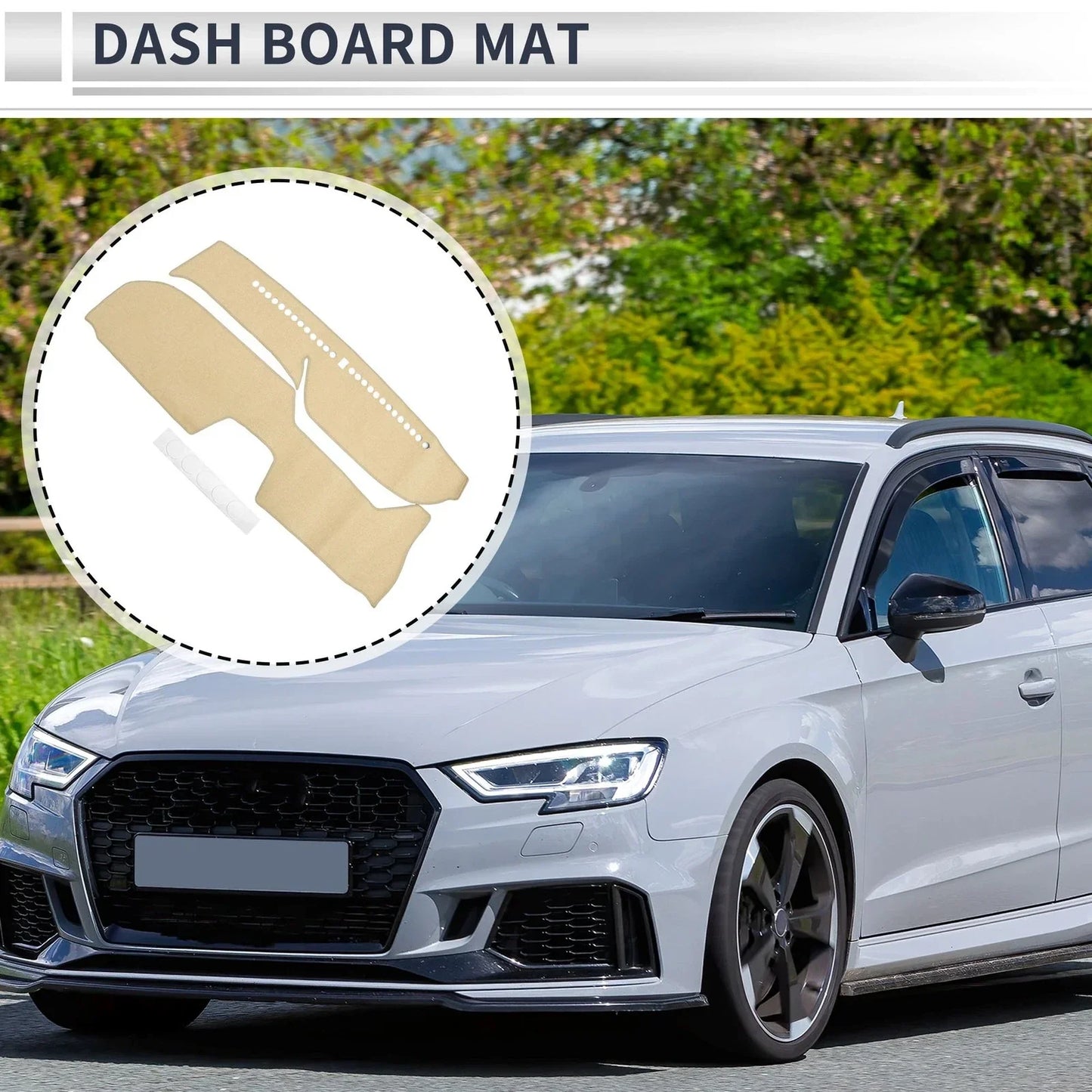 Dashboard Cover Mat for Honda FREED GB5/6/7/8 (2016-2024) Sun Protector Beige