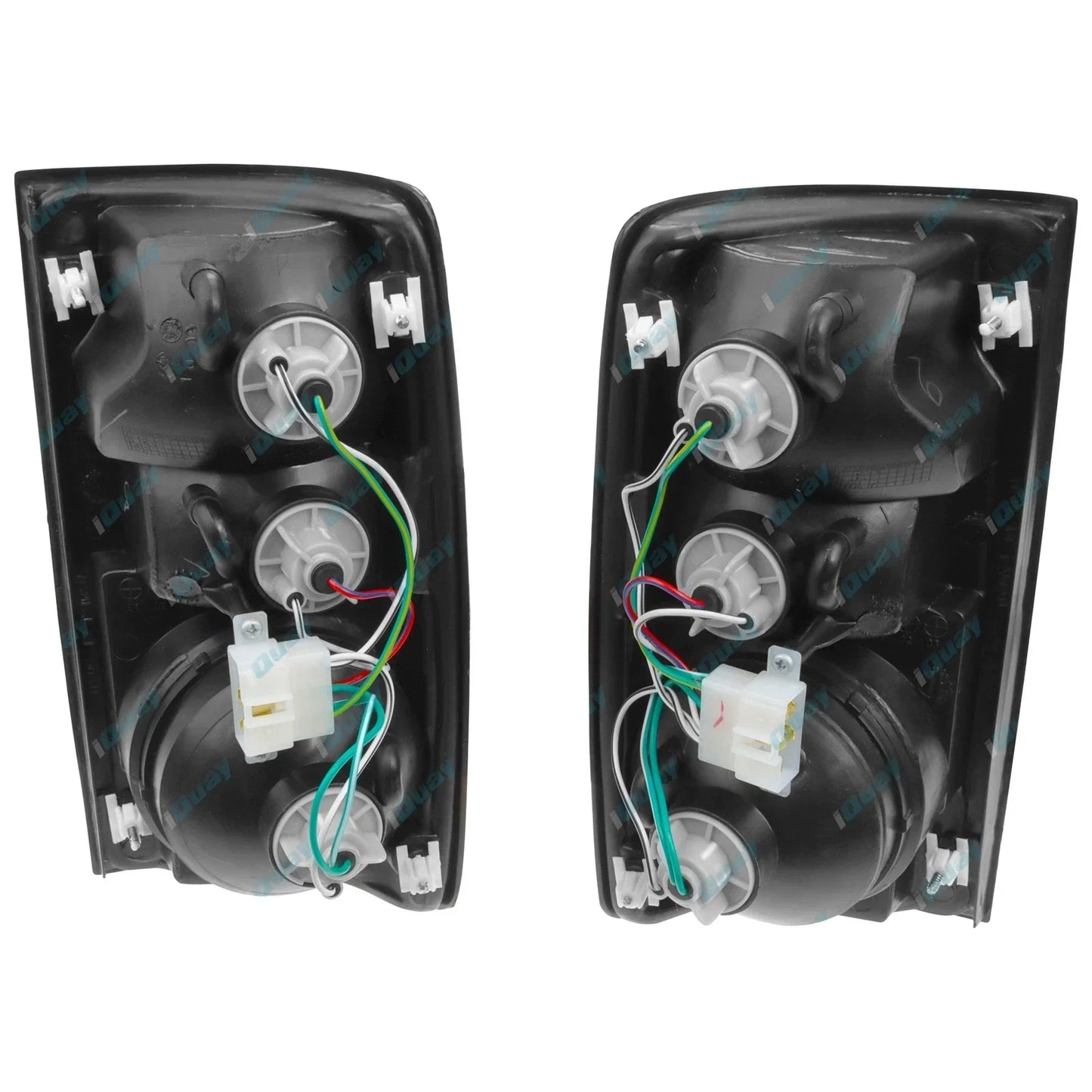 LH+RH Chrome Altezza Tailights Pair for Toyota Hilux 1988-1997 Left Right L+R