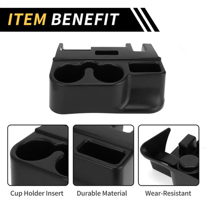 Center Console Cup Holder for Dodge Ram 1500 2500 3500 (2019-2023)