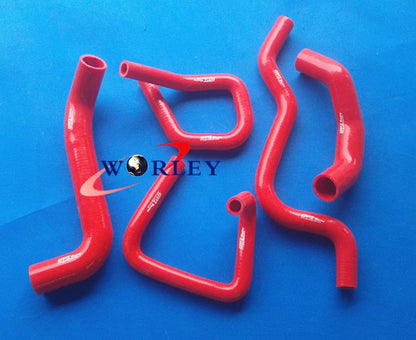 Red Silicone Radiator Heater Hose for Ford Falcon BA BF XR6 Turbo (2002-2008)