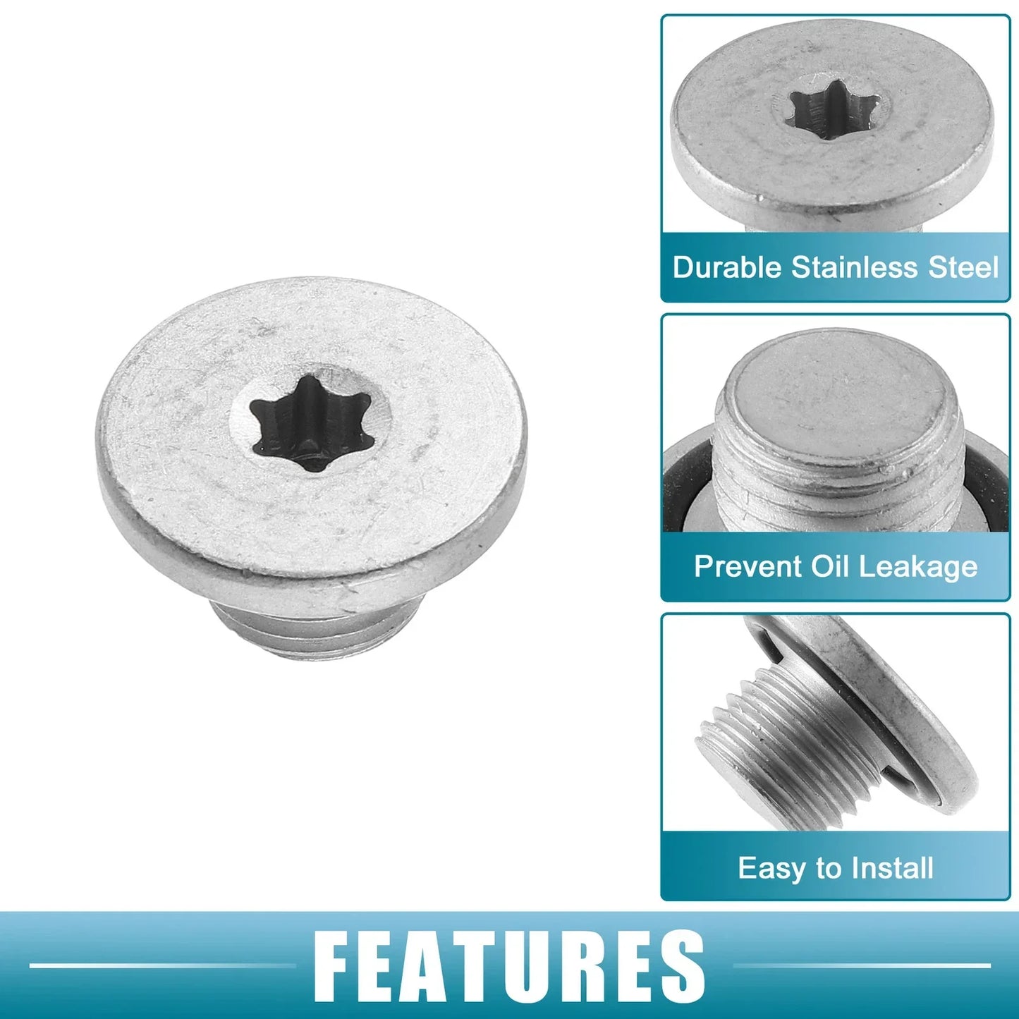 Engine Oil Drain Plug for Chevrolet Corsa (1993-2009)