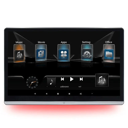 14" 1080P Rotatable Headrest TV Monitor for Car - 4GB + 64GB Tablet