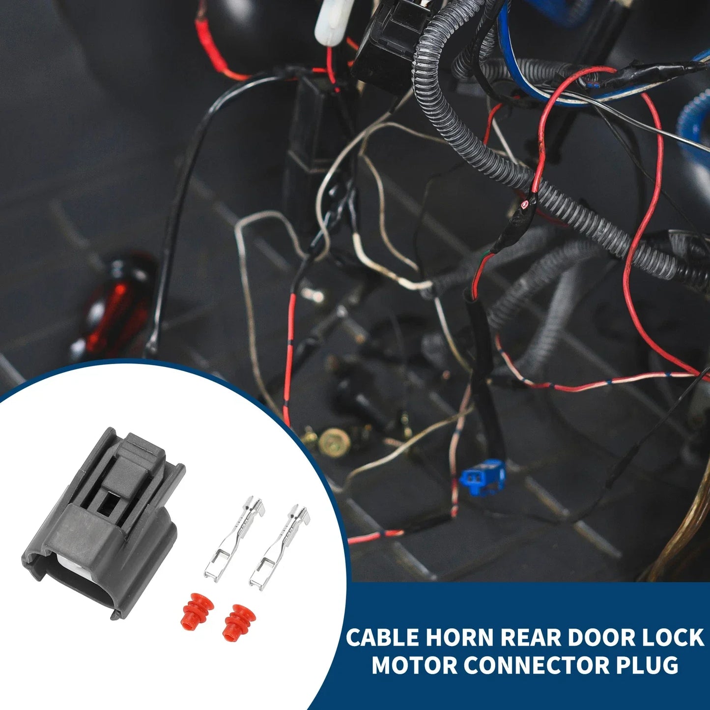 Rear Door Lock Motor Connector Plug for Honda - Cable Horn