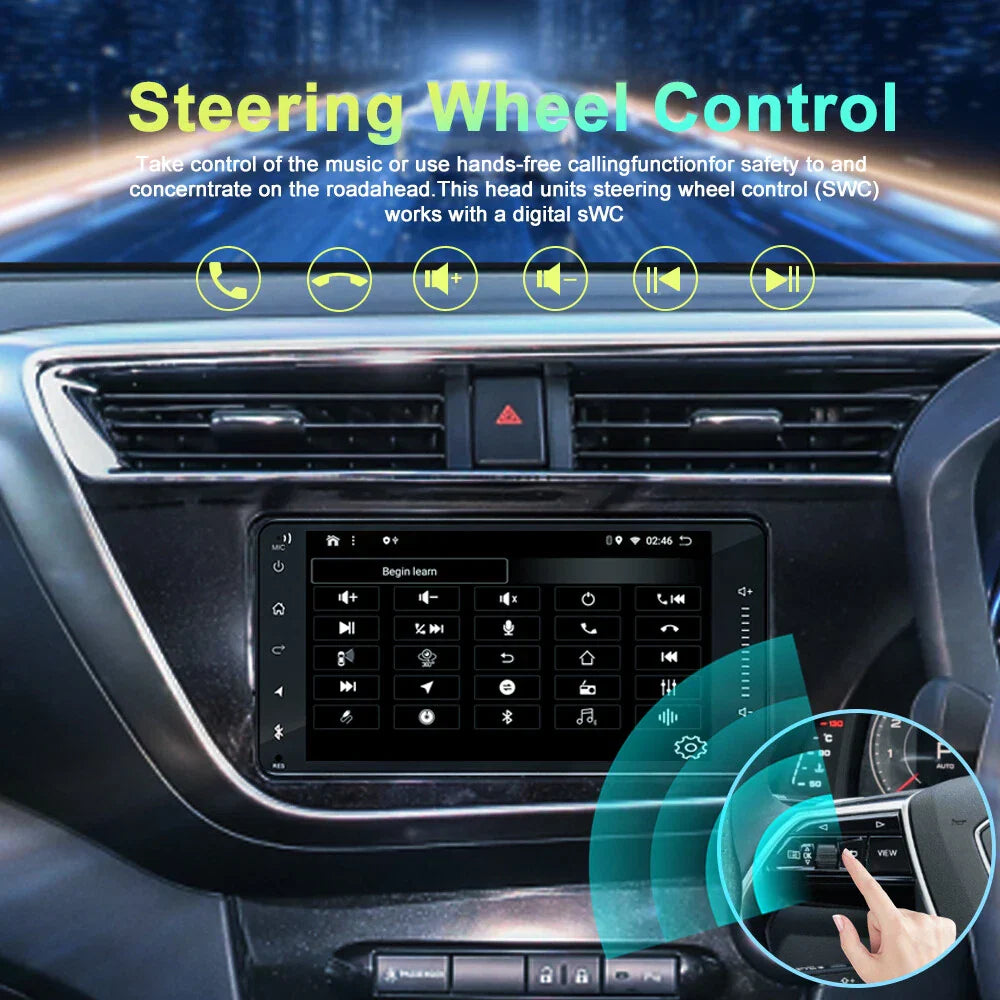7'' Apple Carplay Android Auto Stereo for Toyota Tarago (Estima) (2011-)