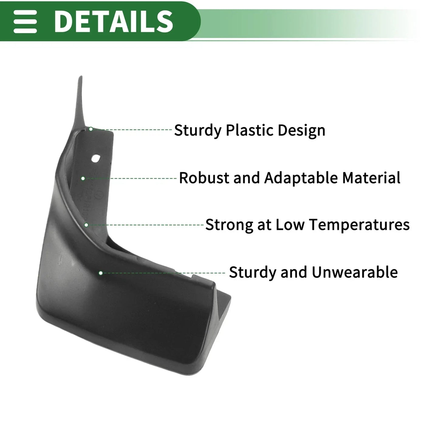 Mud Flaps Splash Guards for Honda Spirit (2015-2019)