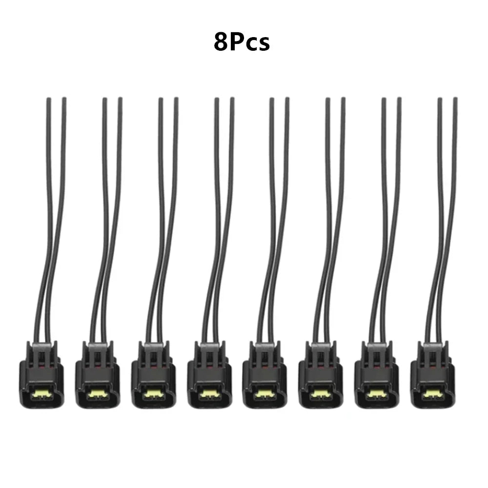 8Pcs Ignition Coil Harness Connectors for Ford Lincoln 4.6L 5.4L 6.8L 7.3L V10