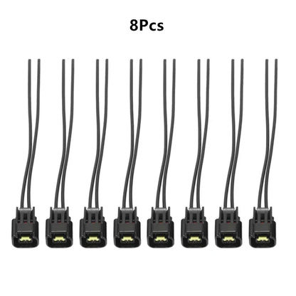 8Pcs Ignition Coil Harness Connectors for Ford Lincoln 4.6L 5.4L 6.8L 7.3L V10