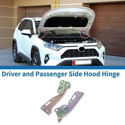 Hood Hinges for Honda Accord 2008-2012 Front Bonnet Bracket 1 Pair