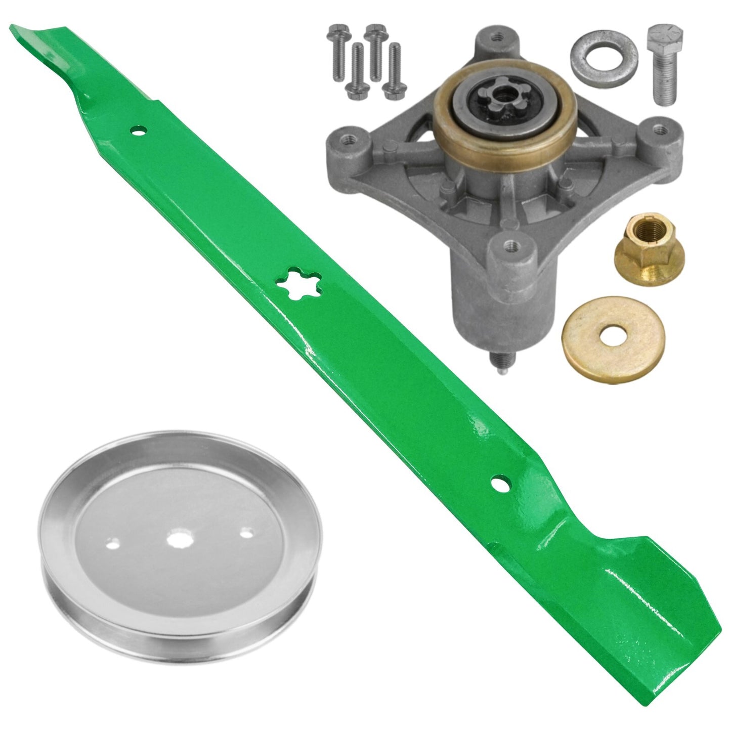 Deck Spindle Pulley Replacement for Husqvarna YTH2042 RZ4216 RZ4219 (42")