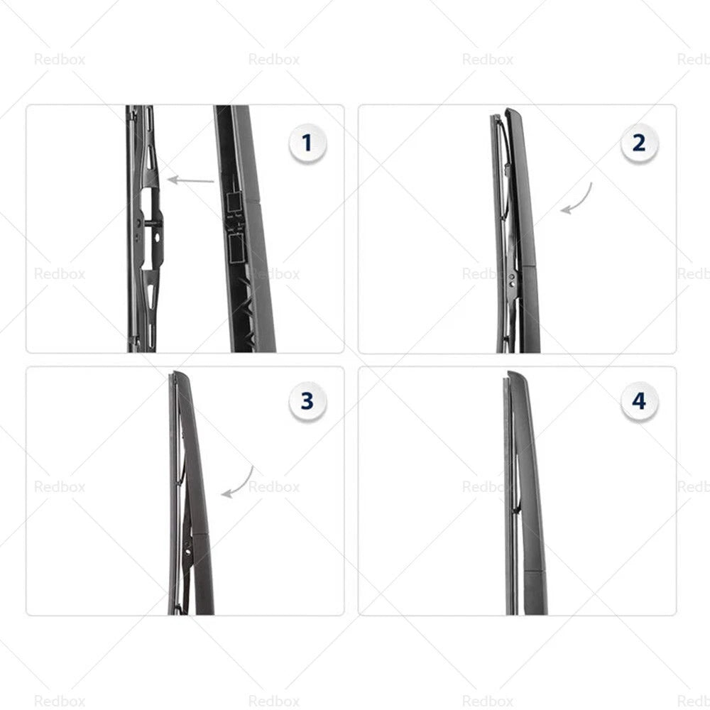 Rear Windscreen Wiper Blade & Arm Set for Audi Q7 2006-2015